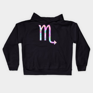 PSYCHEDELIC SCORPIO Kids Hoodie